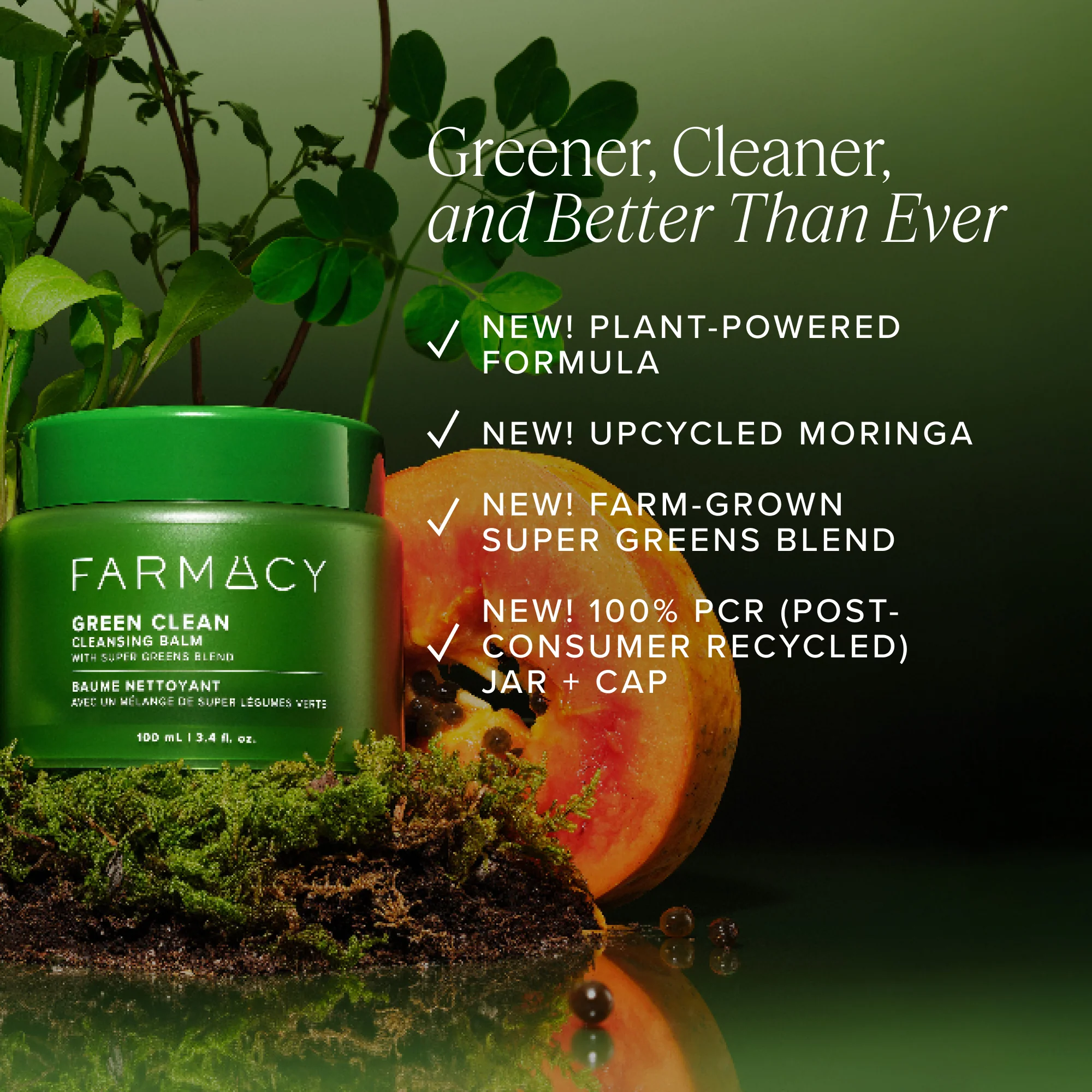 Green Clean Cleansing Balm - Image 6