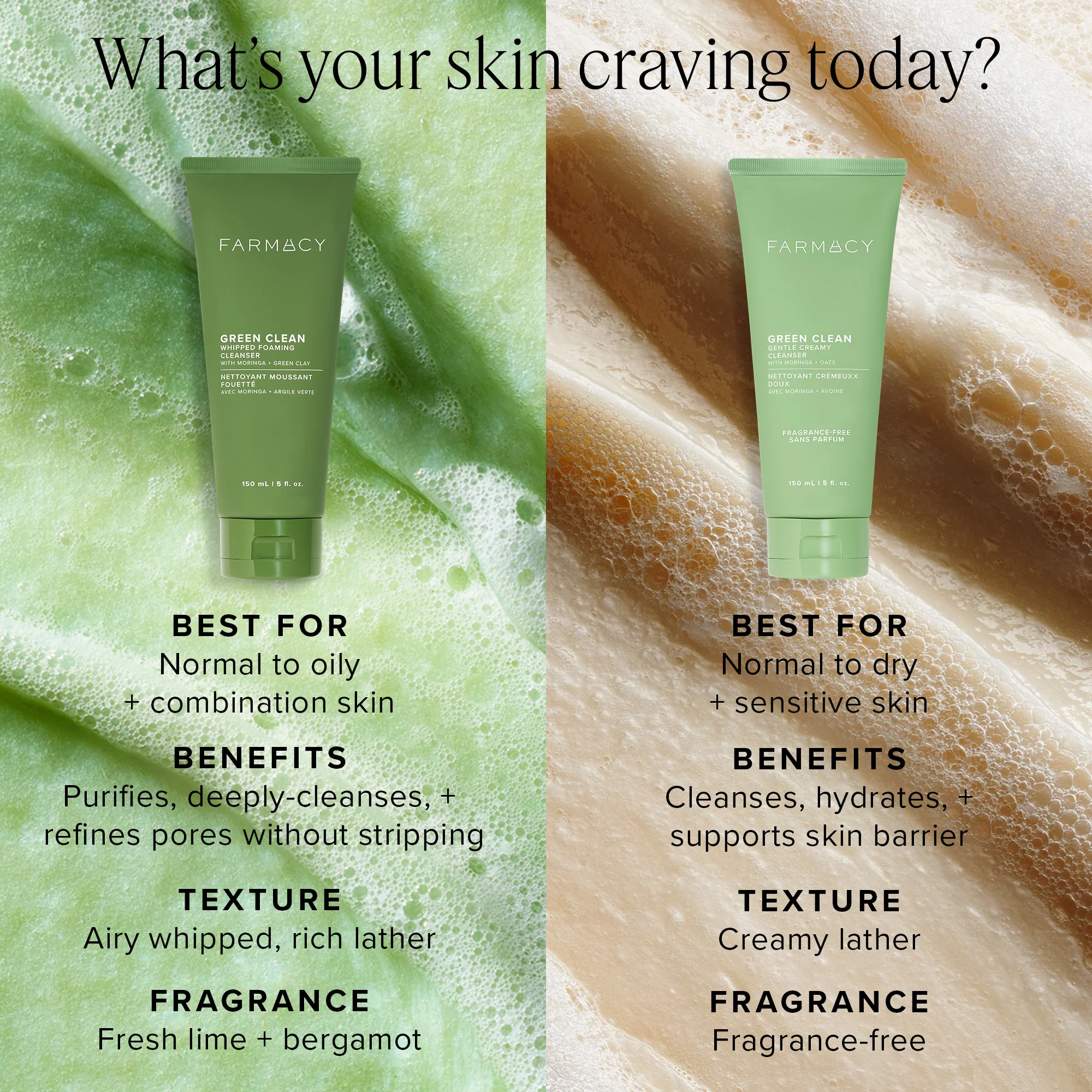 Green Clean Whipped Foaming Cleanser - Image 6