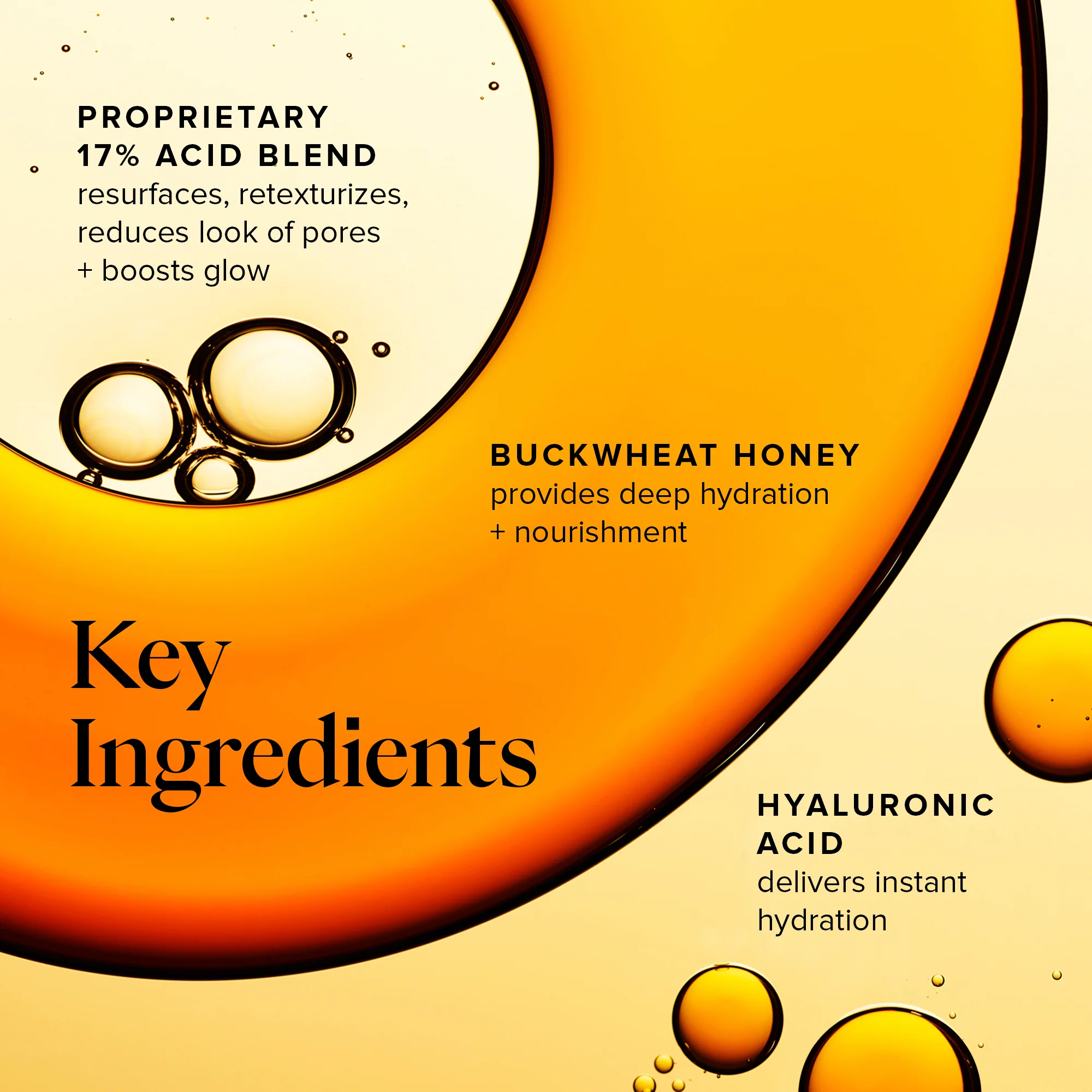 Honey Glow 17% AHA + BHA Resurfacing Acid Serum Trial Size - Image 7